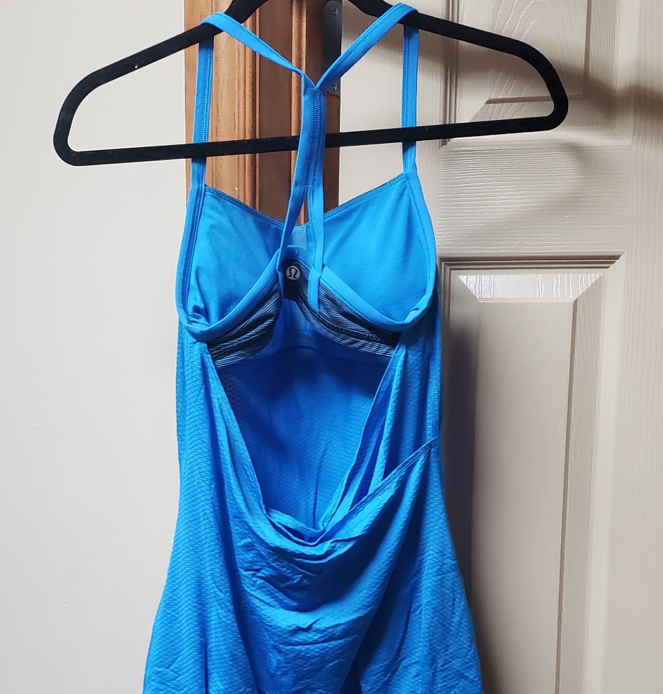 Lululemon - Blue Workout Bra/Top duo